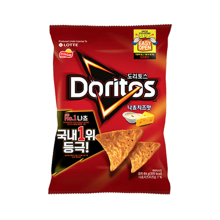 Doritos Chips Nacho Cheese 84g (KOREA) - Emerald Ventures MN LLC