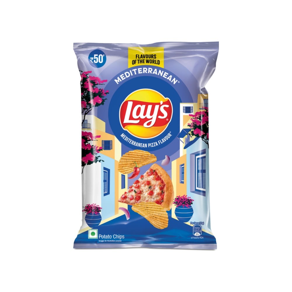 Lay's Mediterranean Pizza 46g (INDIA) - Emerald Ventures MN LLC