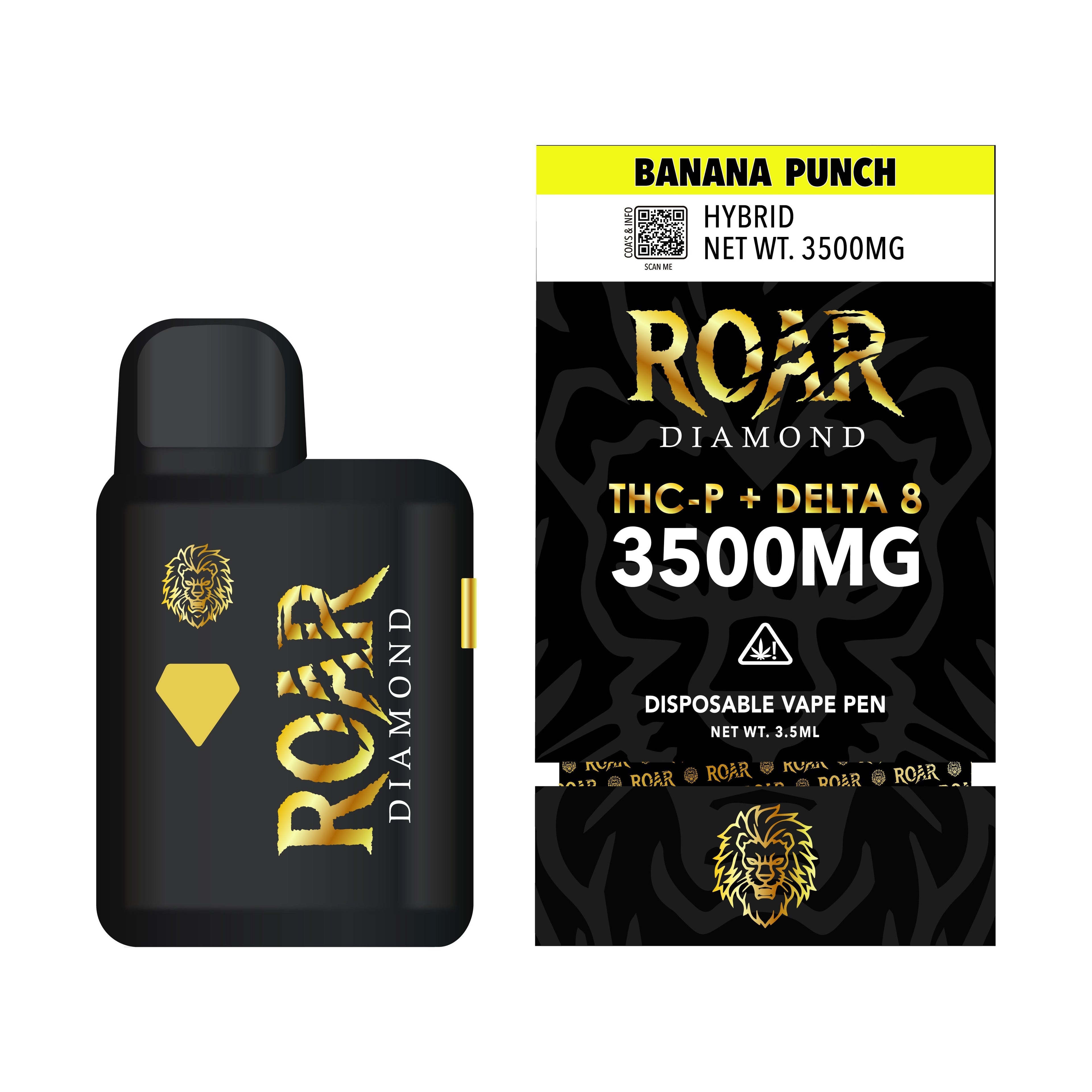 a bottle of roar diamond tic - p + delta