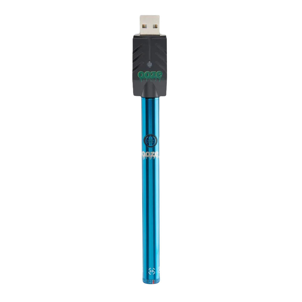 a blue pen with a usb cable attached to it