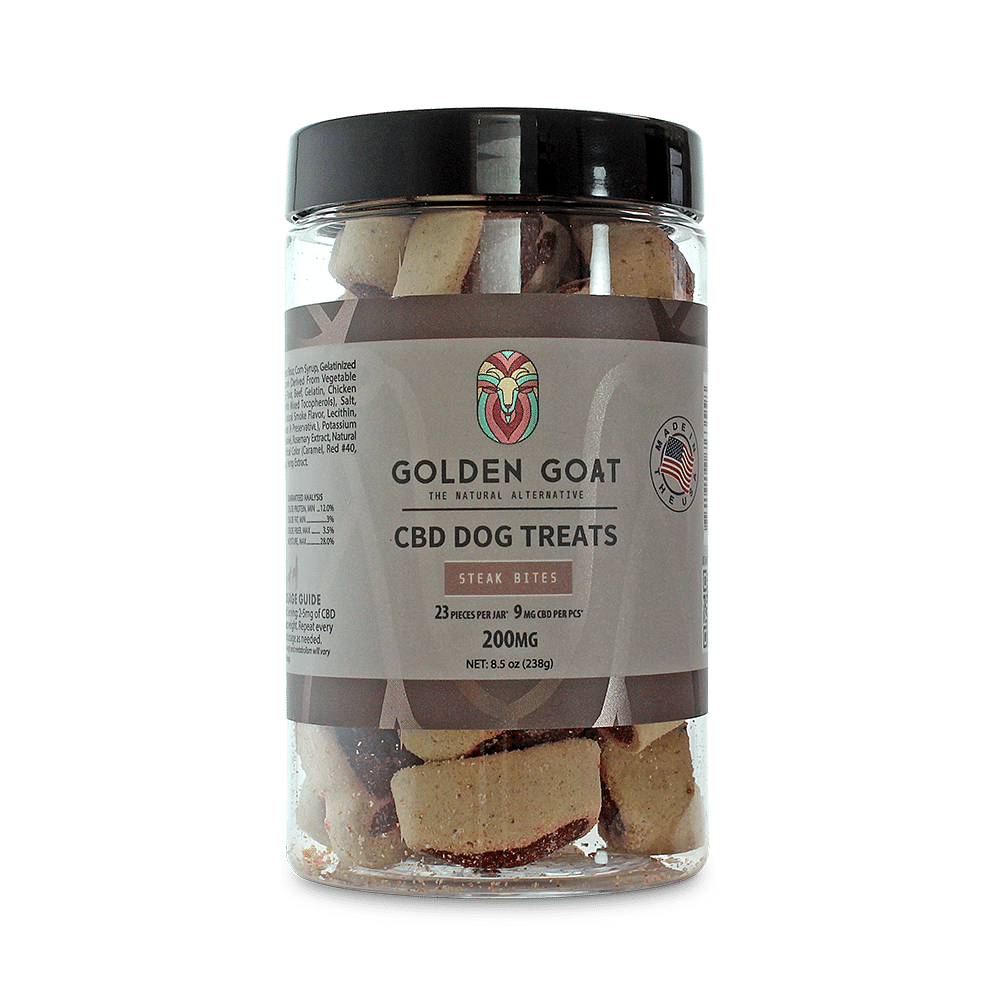 CBD Dog Treats 200MG for Relaxation and Stress by Golden Goat