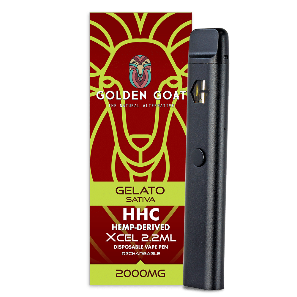 HHC Vape Device, 2000mg, Rechargeable/Disposable - Gelato