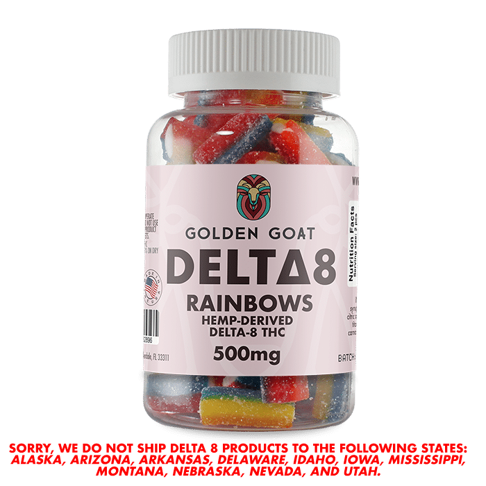 Delta 8 Gummies 500mg - Apple Rings - 1000mg Delta 8 THC - Relaxation & Well-being