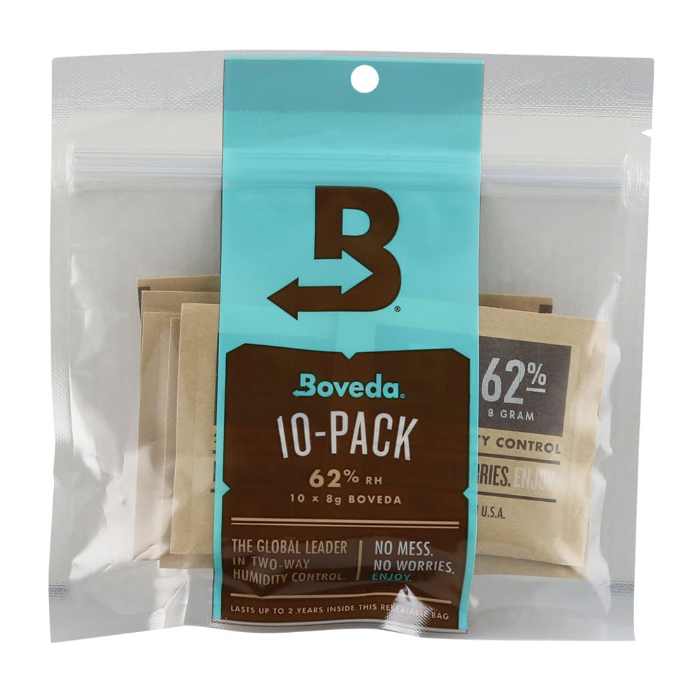 Boveda Humidity Control 10-Pack 62% - Maintain Optimal Moisture Levels