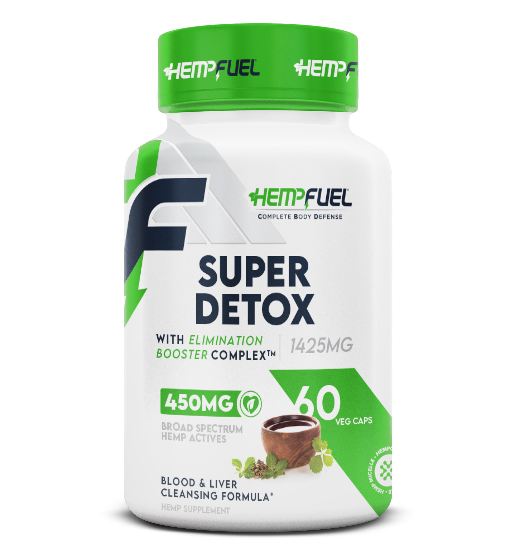 Hemp Fuel Super Detox - Broad Spectrum Detox Support Formula