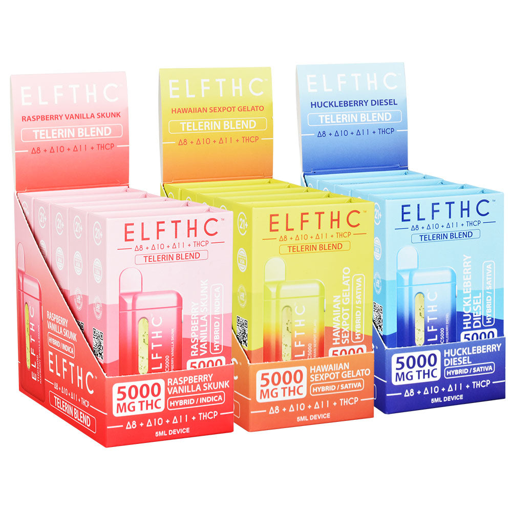 ELFTHC Telerin Blend D8 + D10 + D11 + THCP Disposable | 5mL | 5pc Display