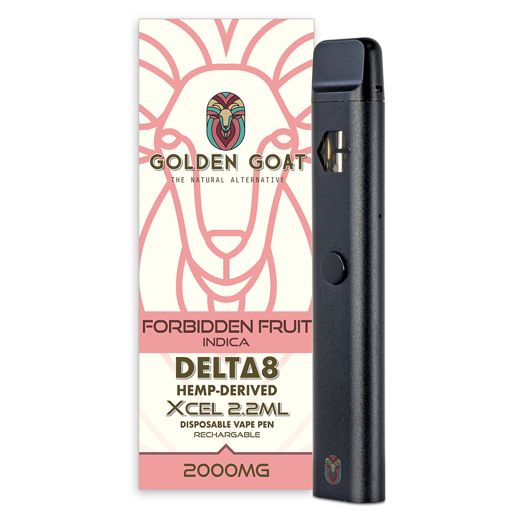 Delta-8 THC Vape Device - 2000mg - Rechargeable/Disposable - Forbidden Fruit