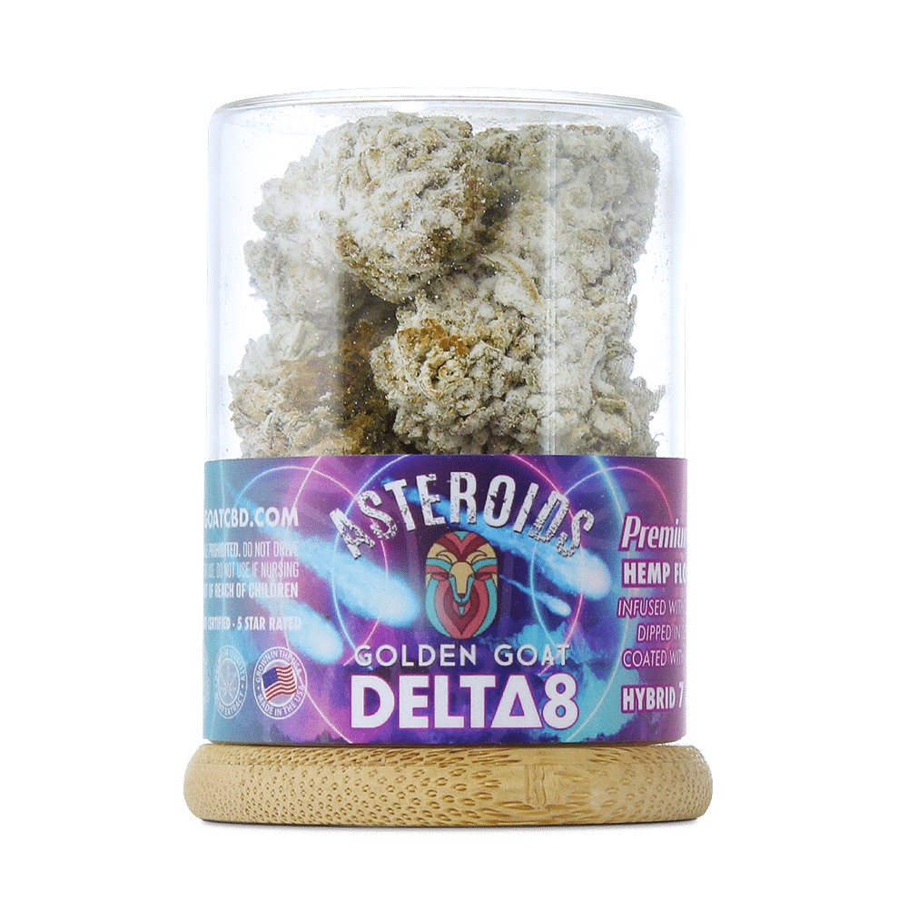 Delta-8 Asteroids - 7g, Over 50mg Delta-8 THC Isolates