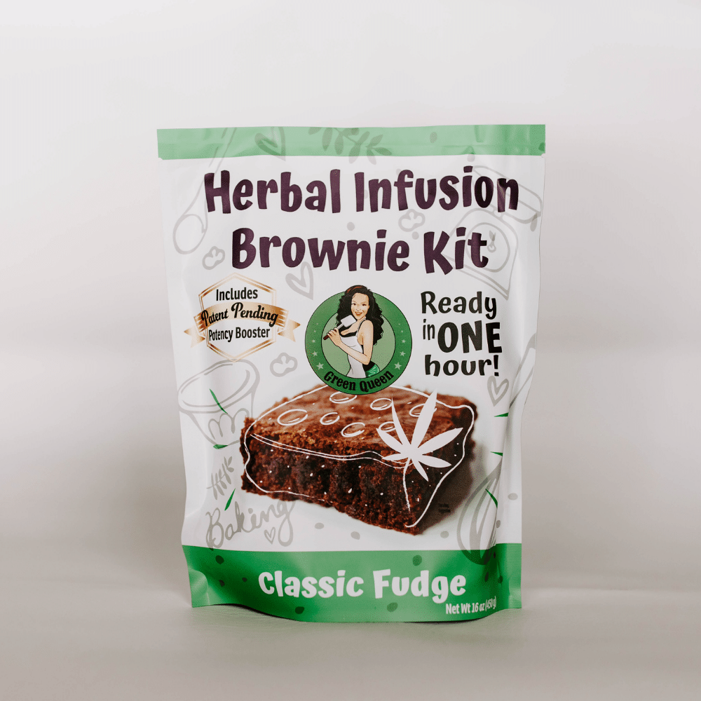 Herbal Infusion Brownie Kit - Boost Potency 93% Faster | DIY Edibles