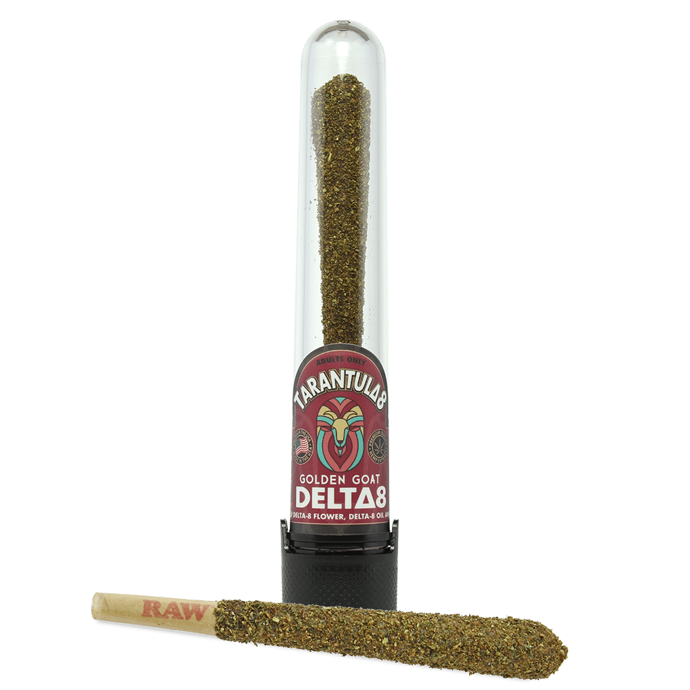 Delta-8 Tarantula Premium Kief Doobie - 100mg THC - 2g - Sativa