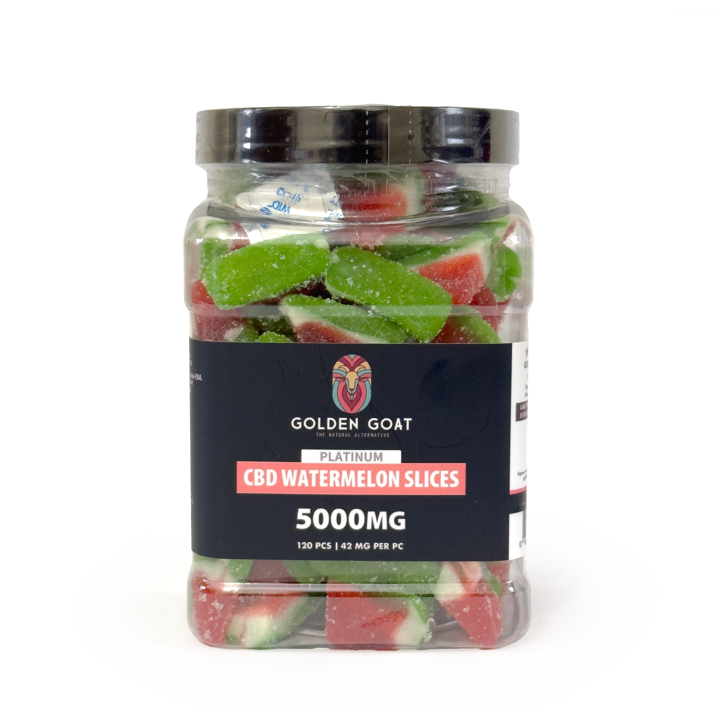 CBD Platinum Gummies - Watermelon Slices 5000MG