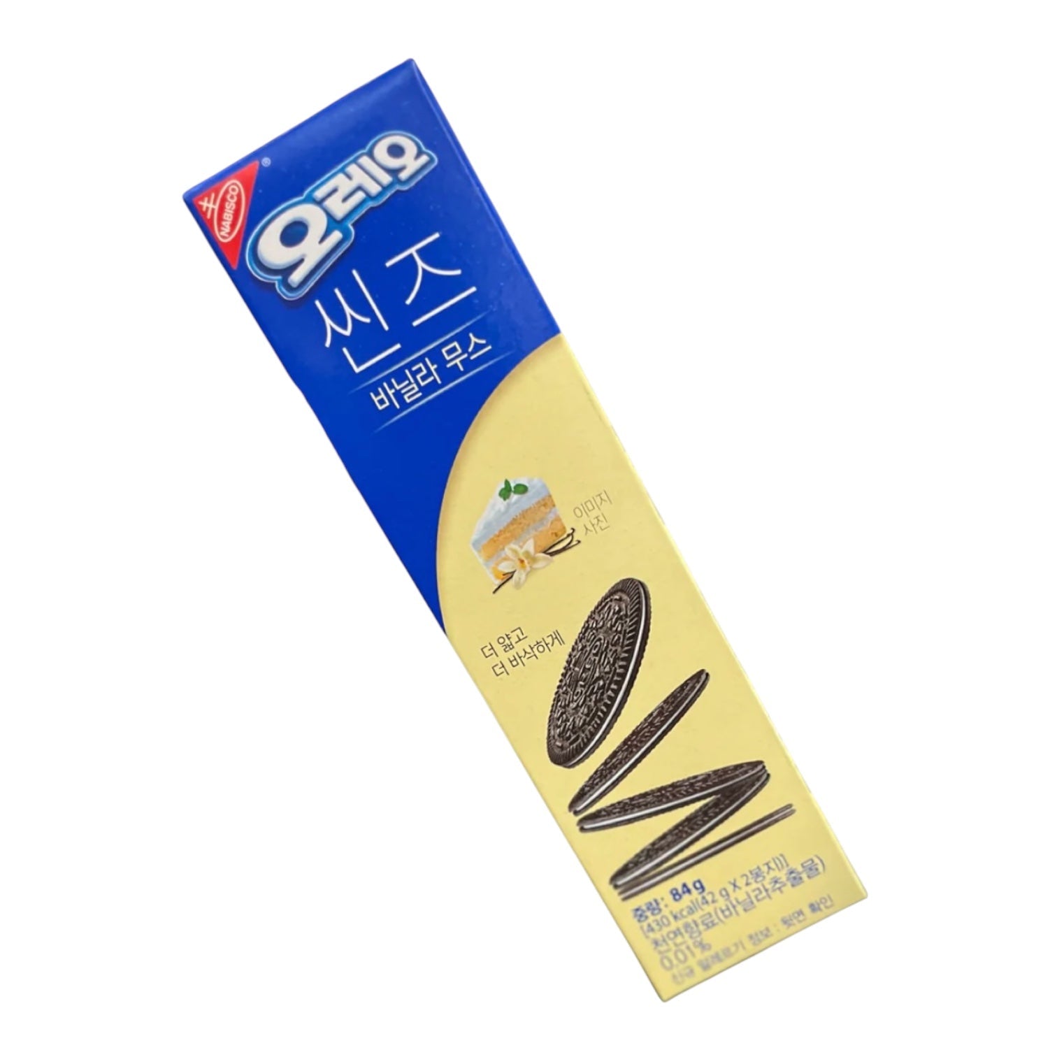 Oreo Vanilla Mousse Thins 84g (CHINA) - Emerald Ventures MN LLC