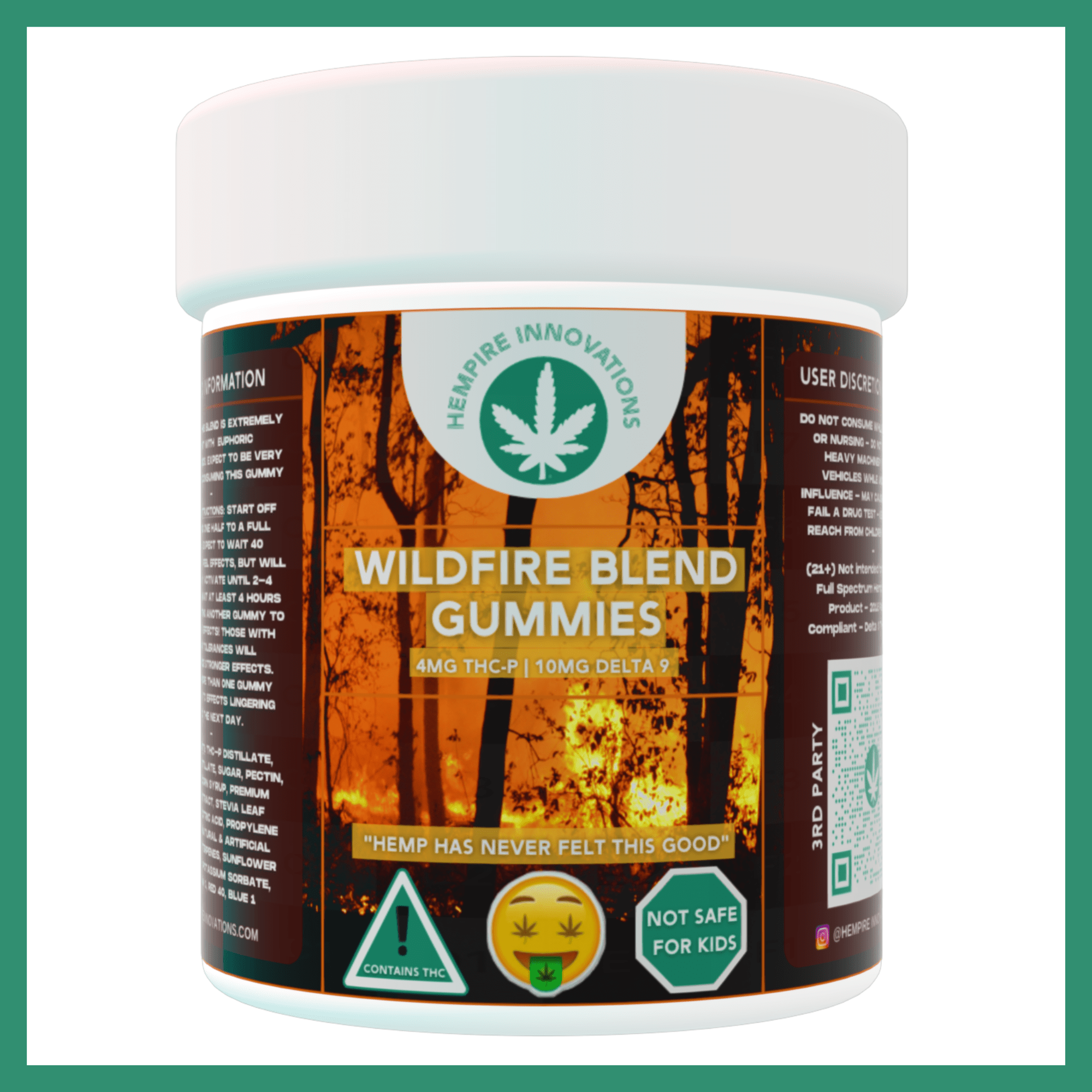 Wildfire Blend THC Gummies - Emerald Ventures MN LLC