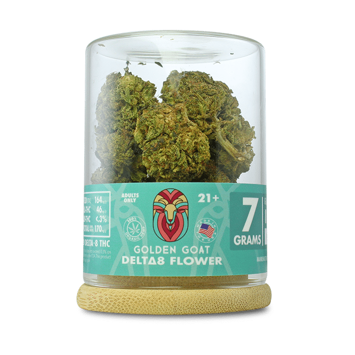 Delta-8 7g Flower - Gouda Indica, Infused with 50mg+ Delta-8 THC