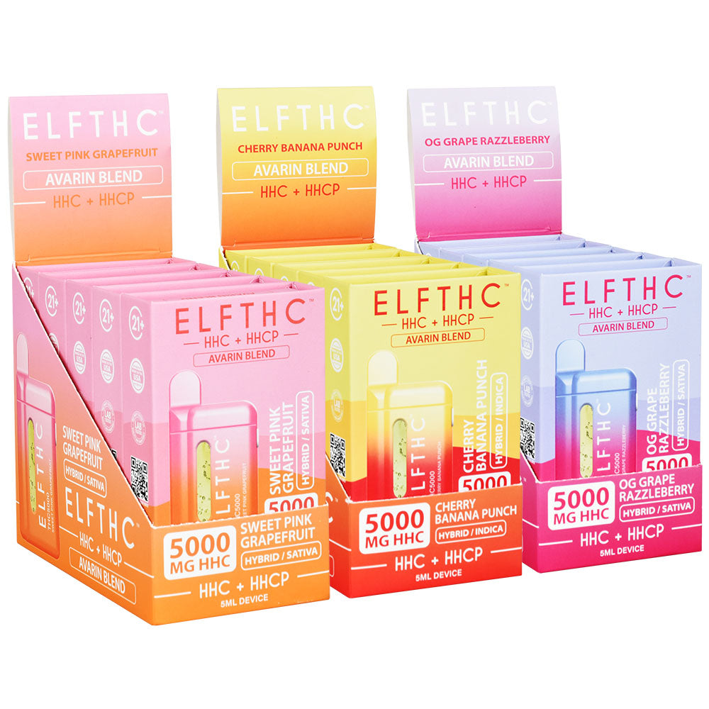 ELFTHC Avarin Blend HHC + HHCP Disposable | 5mL | 5pc Display