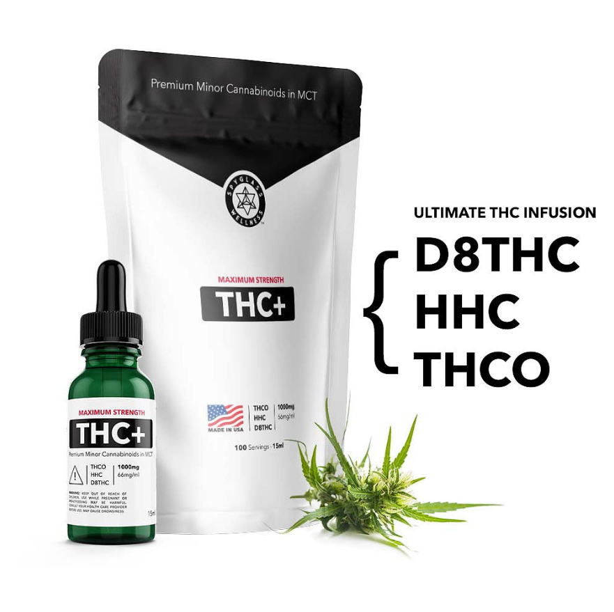 THC+ Relaxation & Joy Tincture (1000mg) - Uplifting & Calming Full-Spectrum Extract