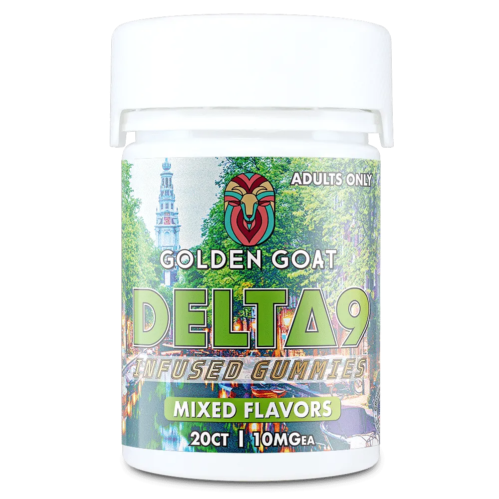 Delta 9 Infused Gummy Squares - Mixed Flavors (10mg Delta-9 THC) - Relaxation & Well-being - Emerald Ventures MN LLC