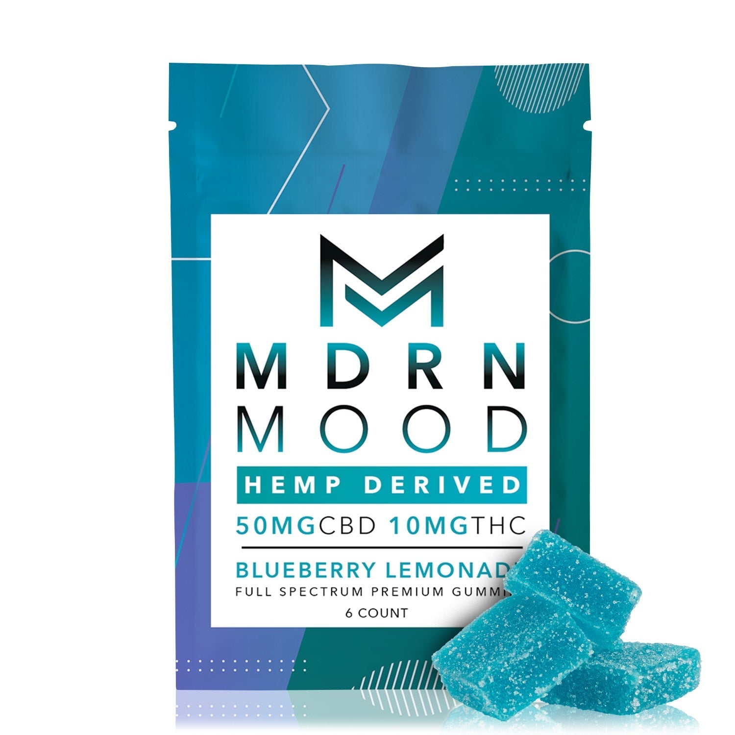 a bag of blueberry lemonade gummies