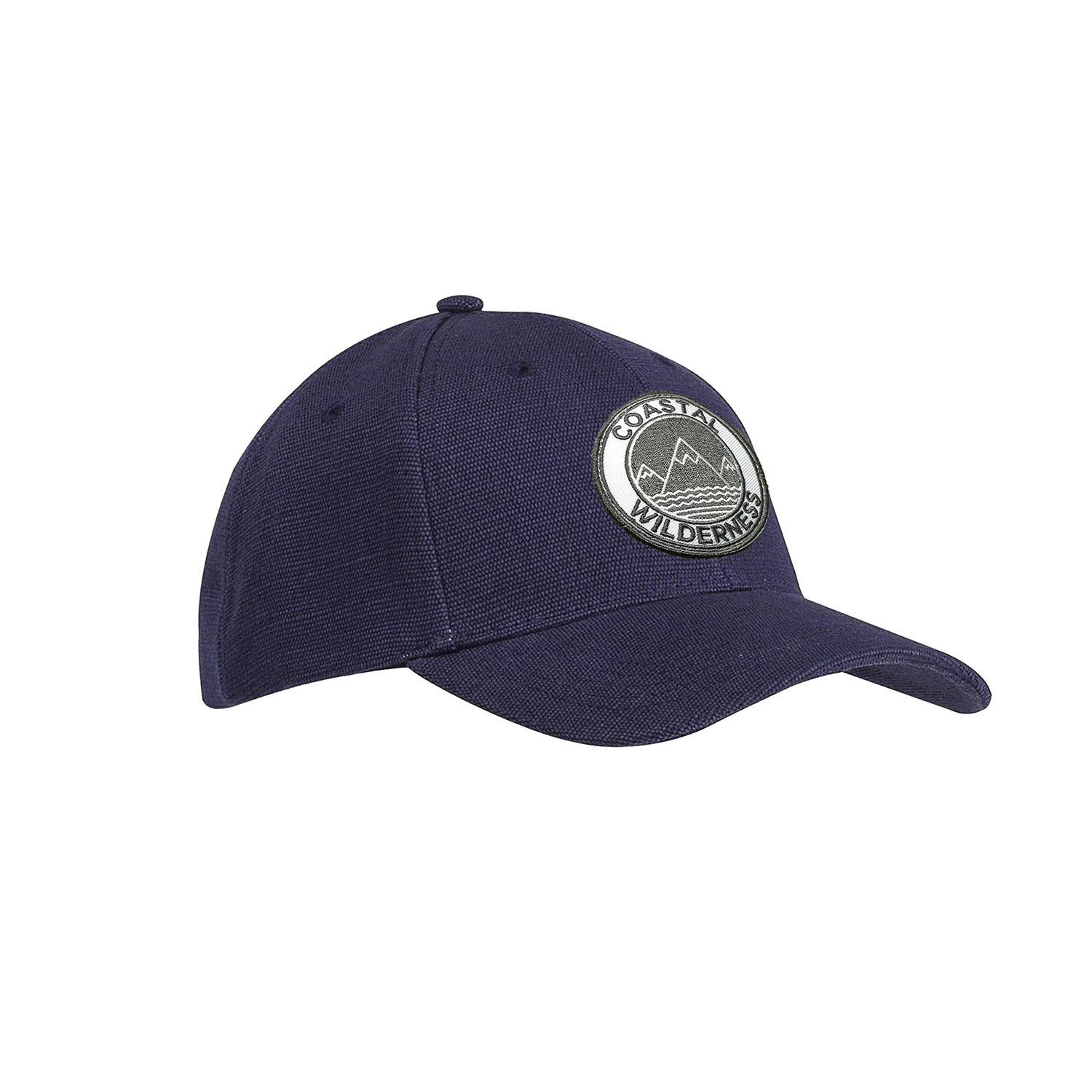 a hat with a badge on the front of it