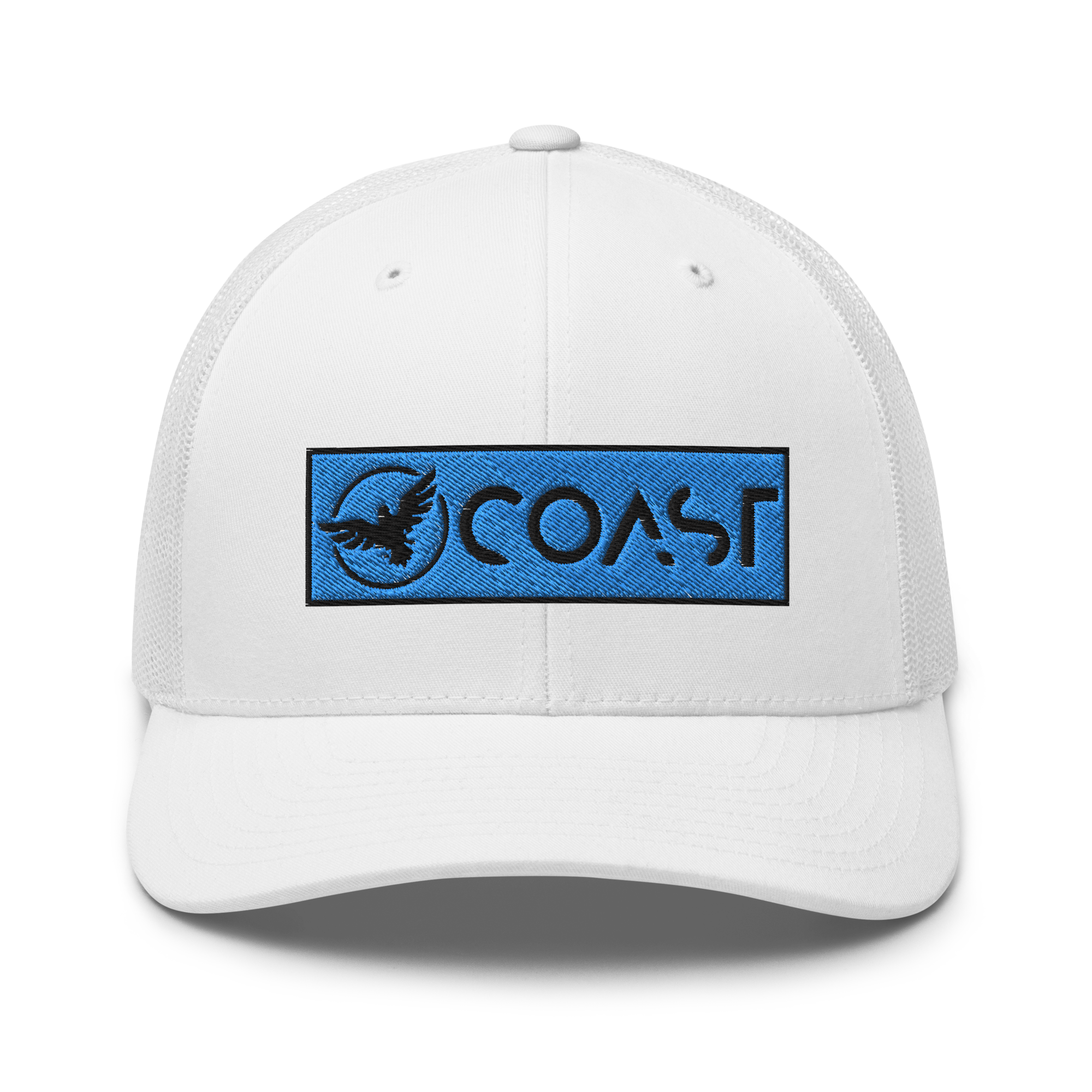 a white hat with the word coach on it